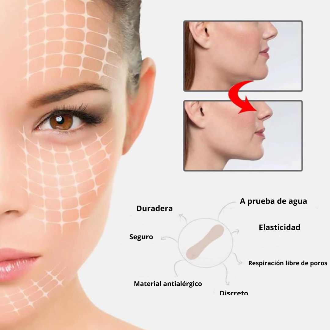 LiftTape Invisible – Luce un rostro más joven al instante
