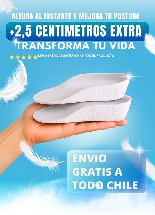 highpads™ – Aumenta tu estatura con total discreción y comodidad
