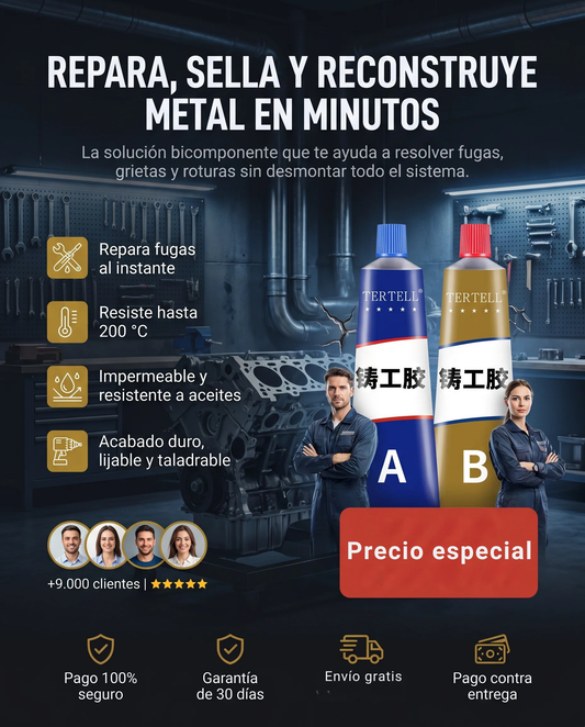 Soldadura liquida - Fusión fría de alta resistencia industrial