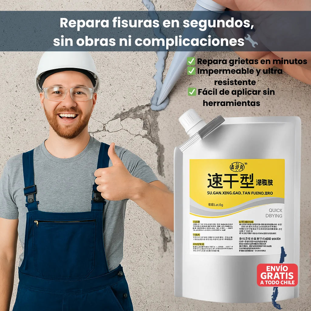 FixCrete 500ml – Repara grietas de concreto de forma duradera y sin complicaciones