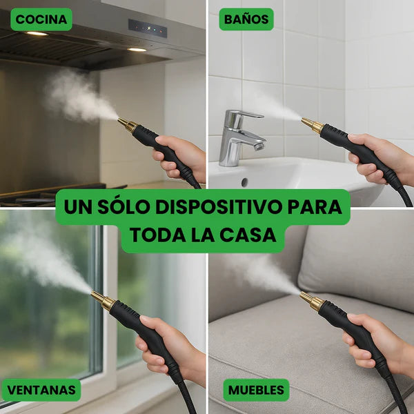 SteamElite 2500w- Higiene total para todo tu hogar