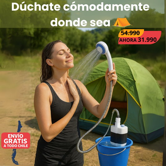 Ducha Compacta Explorer - Comodidad en Cualquier Aventura