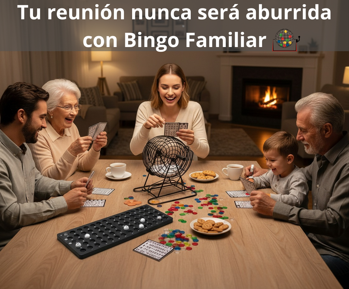 Bingo Familiar - Convierte cualquier reunión en una experiencia