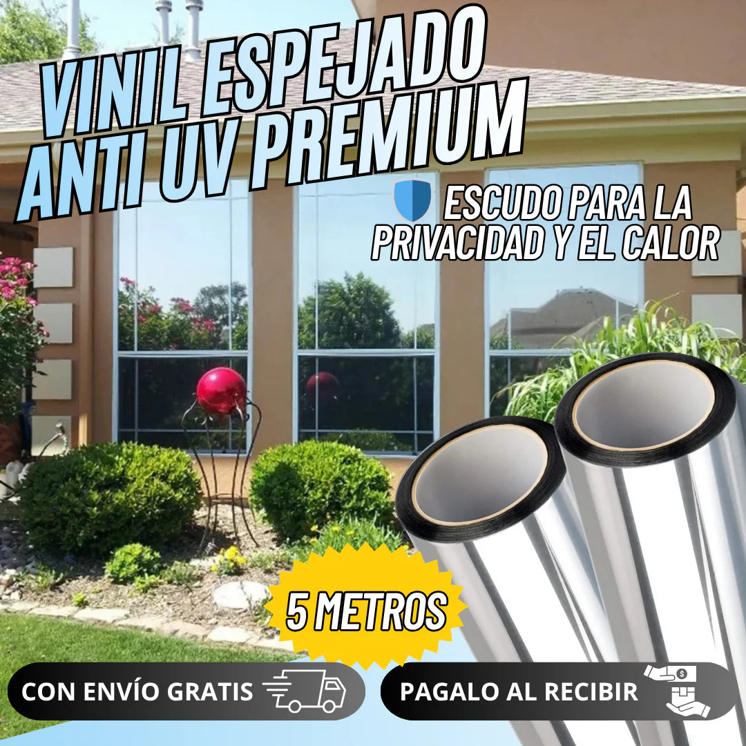 Vinil Anti-UV – Bloquea el Calor Y Obtén Privacidad