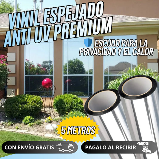 Vinil Anti-UV – Bloquea el Calor Y Obtén Privacidad