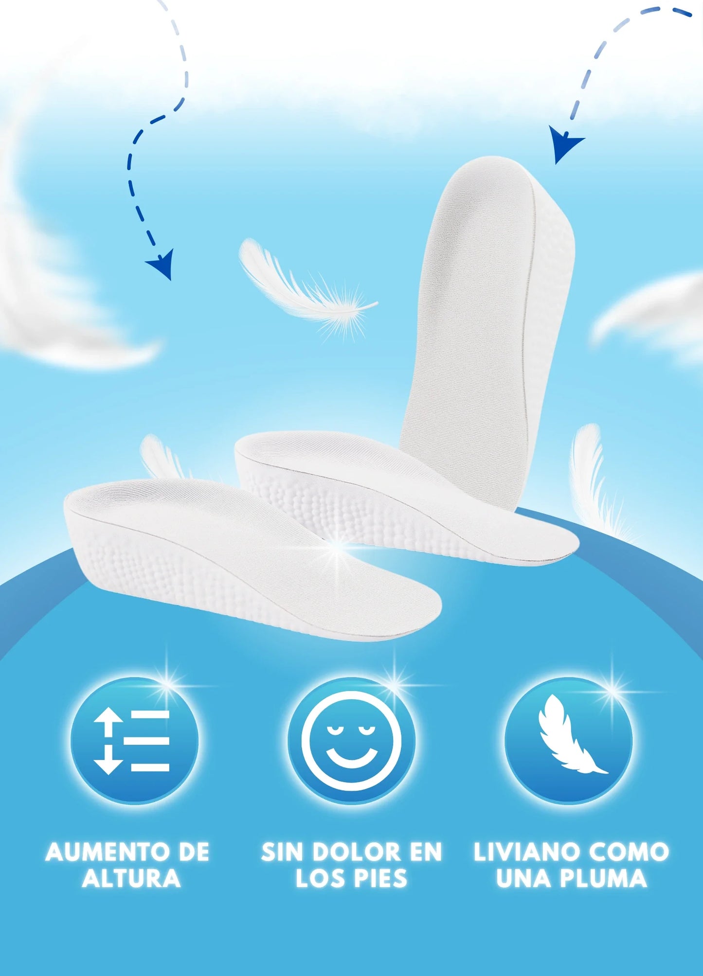 highpads™ – Aumenta tu estatura con total discreción y comodidad