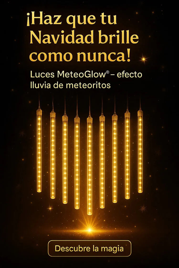 Luces Led Lluvia de Meteoro - Carga Solar