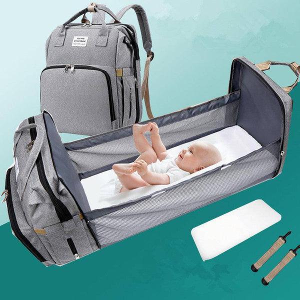 Mochila BabyPro – Transforma tu mochila en cuna y cambiador
